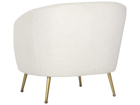 Clea Lounge Chair Altro White