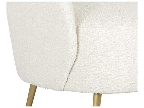 Clea Lounge Chair Altro White
