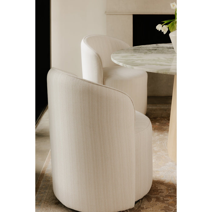 Sylvie Outdoor Swivel Dining Chair