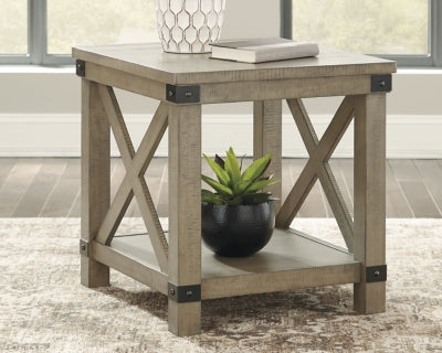 Aldwin Coffee Table and 2 End Tables