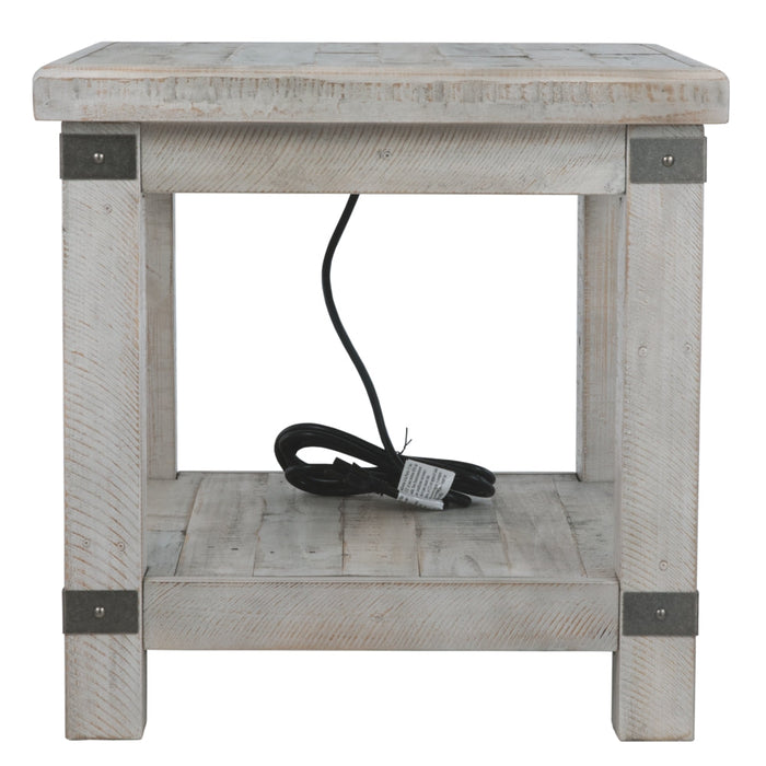 Carynhurst End Table - White Wash Gray - Furniture Depot (1645170622517)