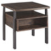 Vailbry End Table - Brown - Furniture Depot (1645176815669)