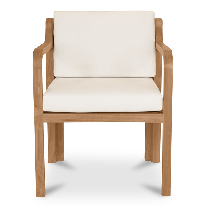 Nellie Outdoor Dining Chair White
