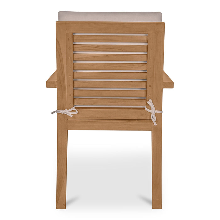 Mateo Outdoor Dining Chair White