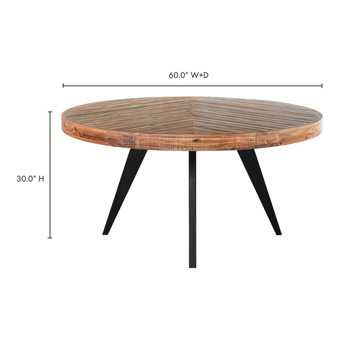 Parq 60 Inch Round Dining Table