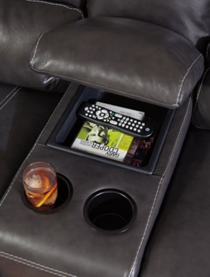 McCaskill Power Reclining Loveseat and Oversized Recliner