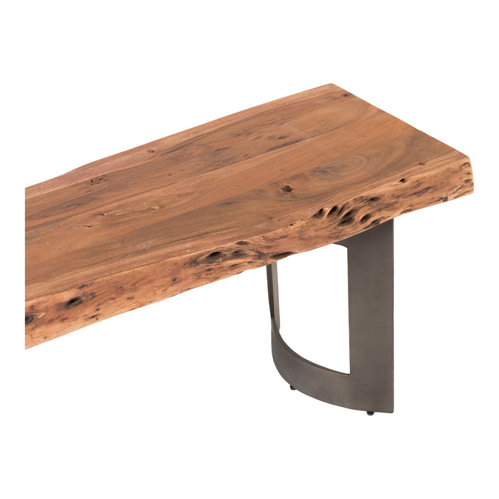 Bent Bench Small Brown