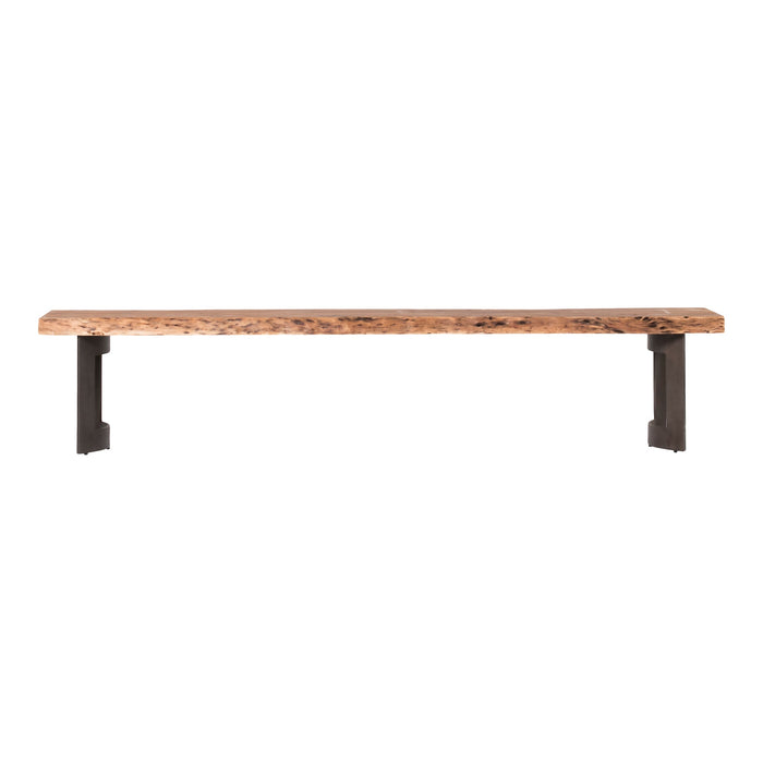 Bent Bench Small Brown
