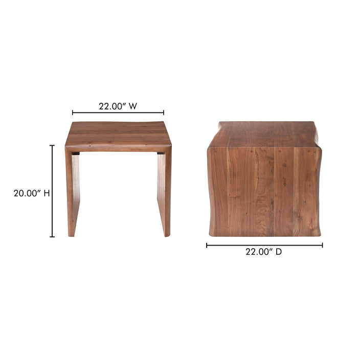 Tyrell Side Table Natural Stain