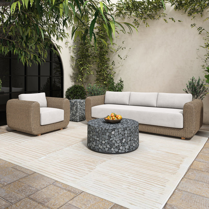 Kiri Outdoor Side Table Black