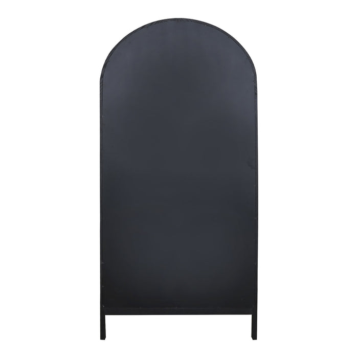 Wilde Display Cabinet Black Oak