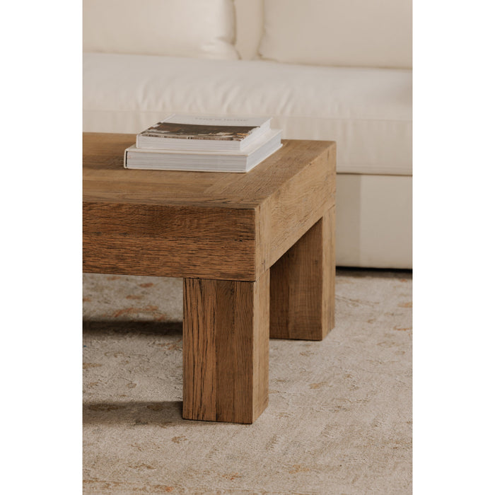 Evander Coffee Table Rectangle Aged Oak