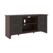 Camiburg LG TV Stand w/Fireplace Option - Warm Brown - Furniture Depot