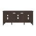 Camiburg LG TV Stand w/Fireplace Option - Warm Brown - Furniture Depot