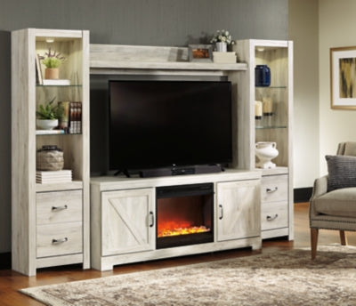 Bellaby 4-Piece Entertainment Center with Fireplace