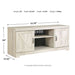 Bellaby 4 pc Entertainment Center - Whitewash - Furniture Depot