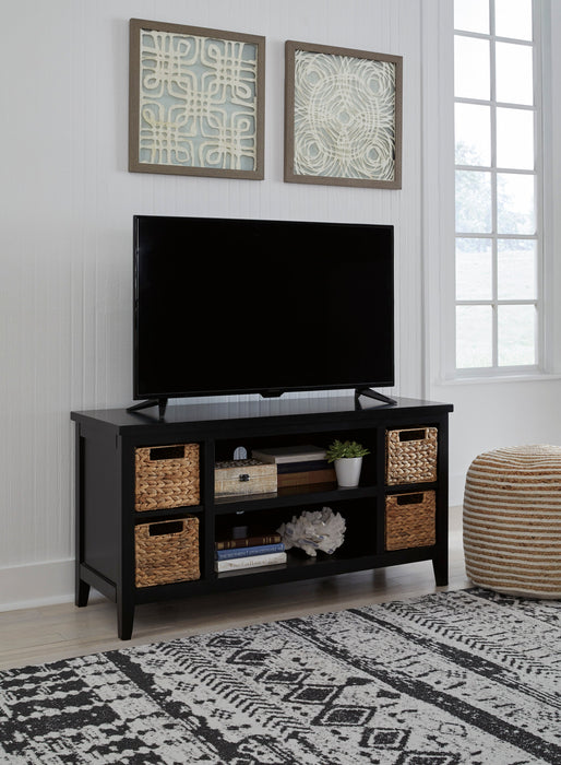 Mirimyn 47" TV Stand - Black - Furniture Depot (7777300414712)