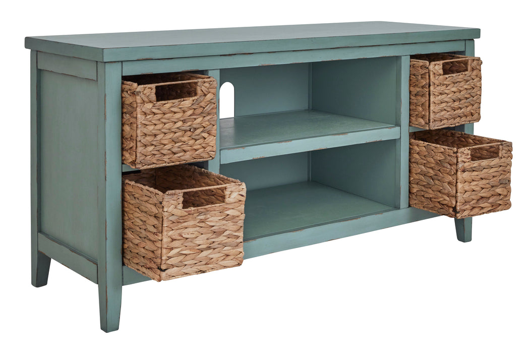 Mirimyn 47" TV Stand - Teal - Furniture Depot