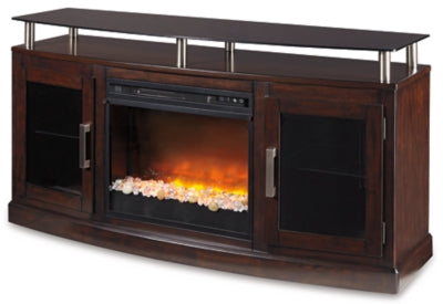 Chanceen 60'' TV Stand with Electric Fireplace