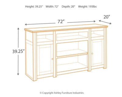 Harpan 72" TV Stand