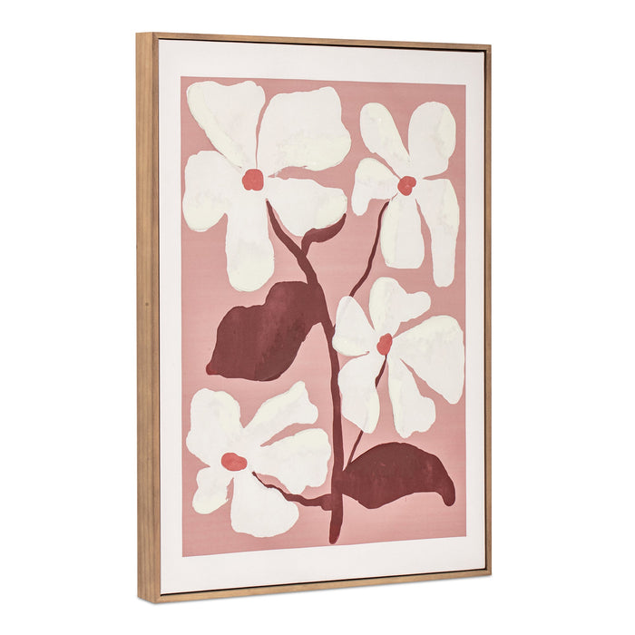 Blush Framed Painting