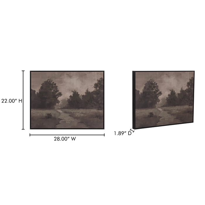 Alder Framed Painting
