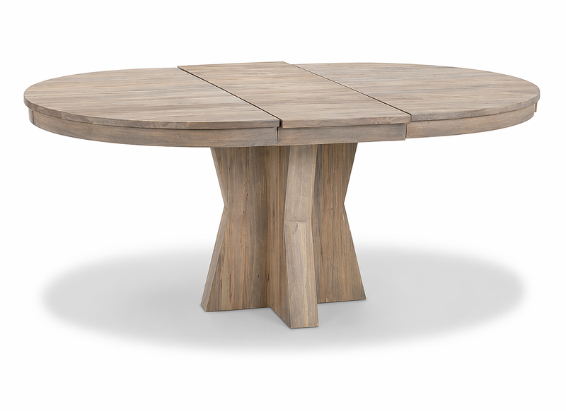 Jasper Round Single Pedestal Dining Table Collection