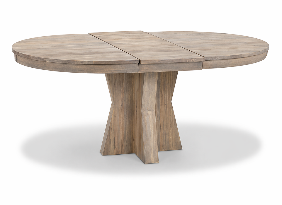 Jasper Round Single Pedestal Dining Table Collection