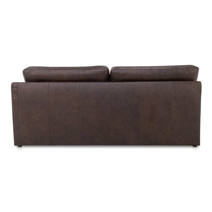 Thurlow Right Arm Facing Sofa Espresso Brown Leather
