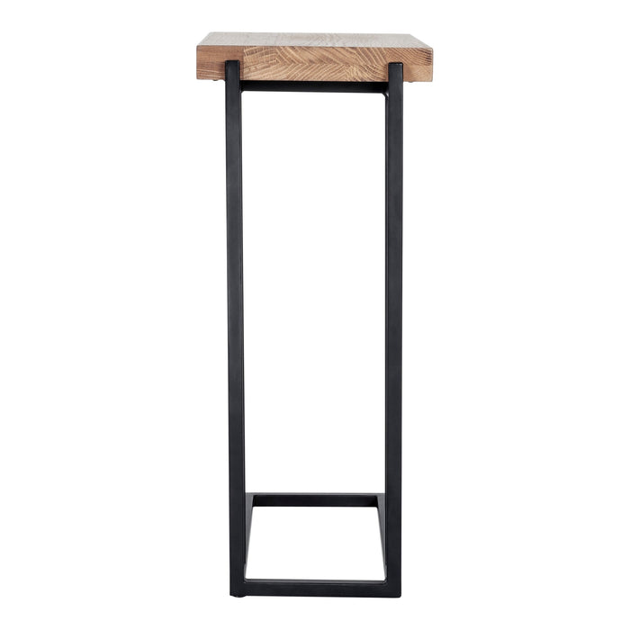 Mila C Shaped Side Table Natural