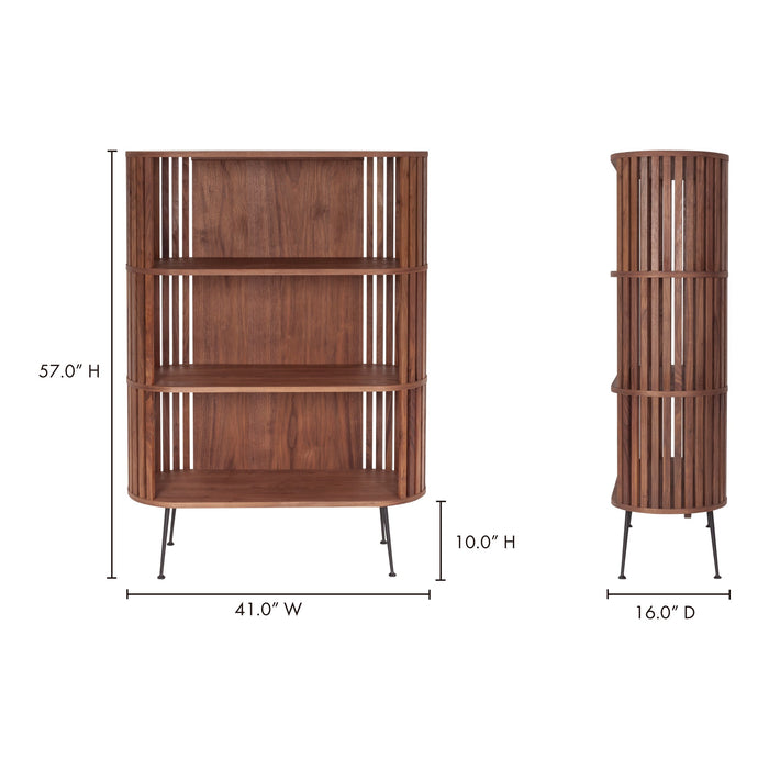Henrich Bookshelf Light Brown