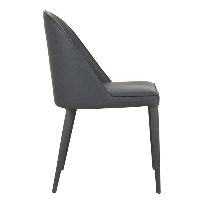Burton Dining Chair Vegan Leather - Set Of Two