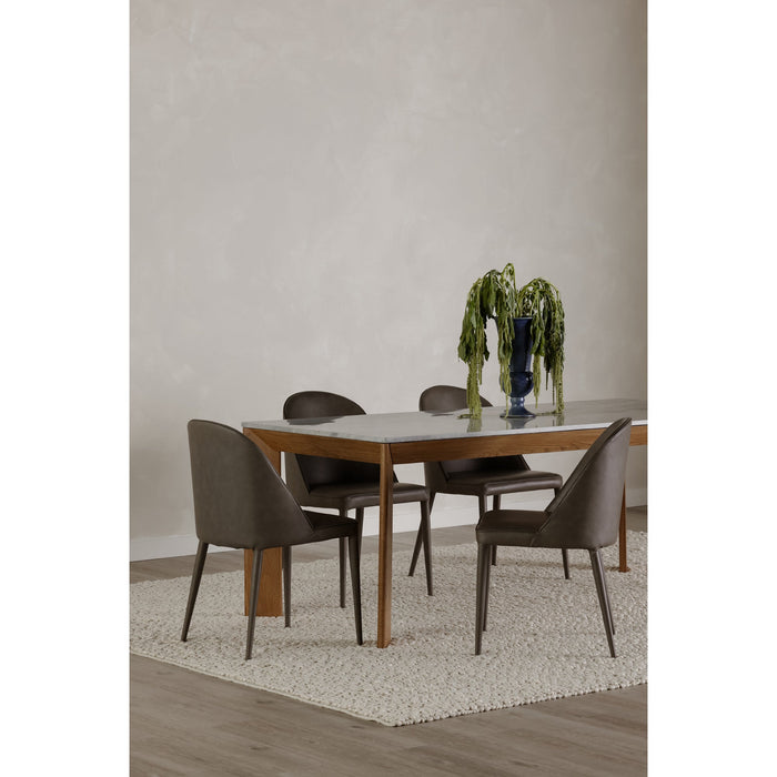 Burton Dining Chair Vegan Leather - Set Of Two