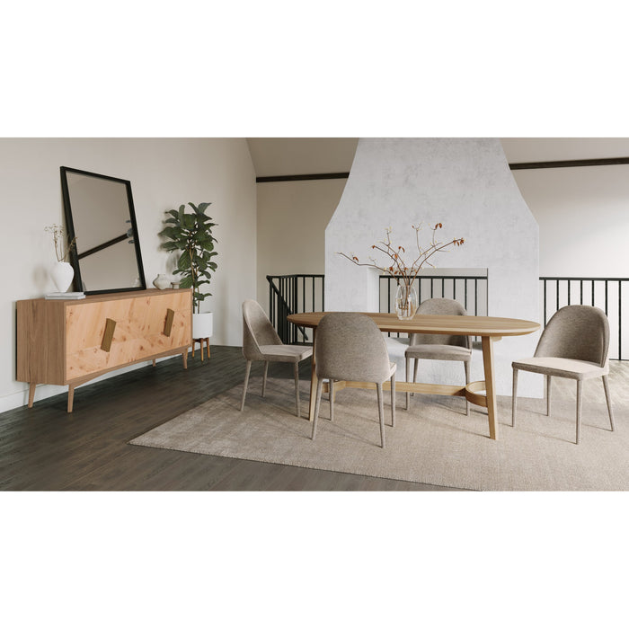 Burton Dining Chair Vegan Leather - Set Of Two