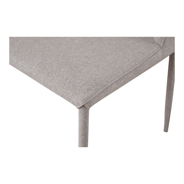 Nora Dining Chair Light Grey - Set Of Two