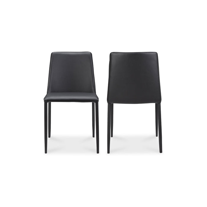 Nora Dining Chair Vegan Leather - Set Of Two