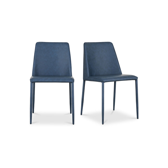 Nora Dining Chair Vegan Leather - Set Of Two