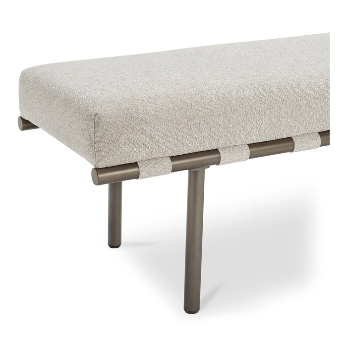 Carson Dining Bench Beige