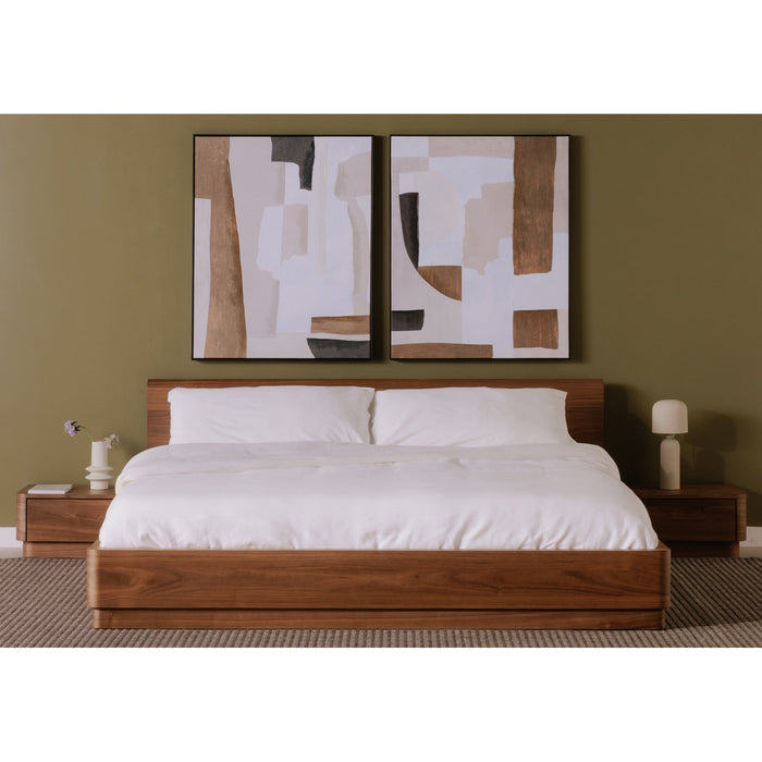Round Off Small Nightstand