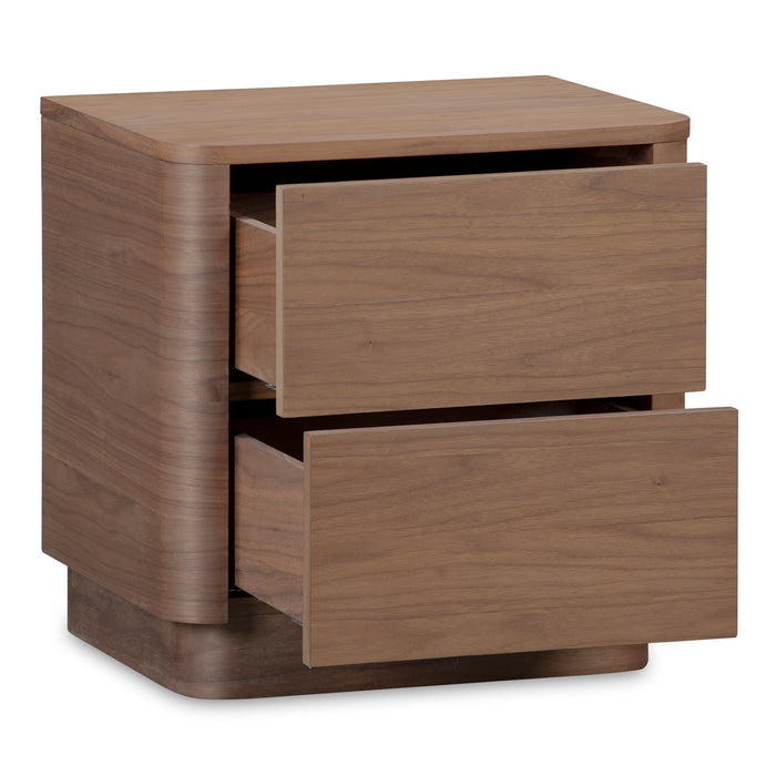 Round Off Tall Nightstand