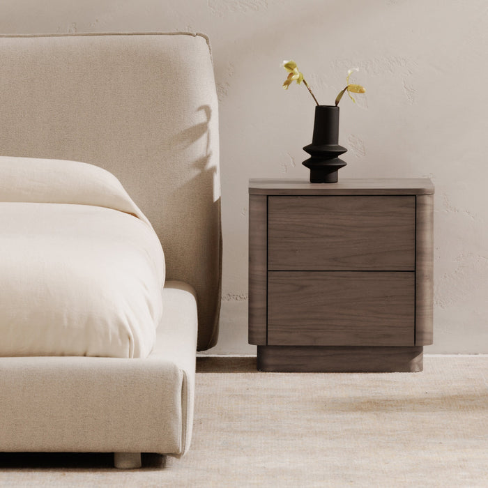 Round Off Tall Nightstand