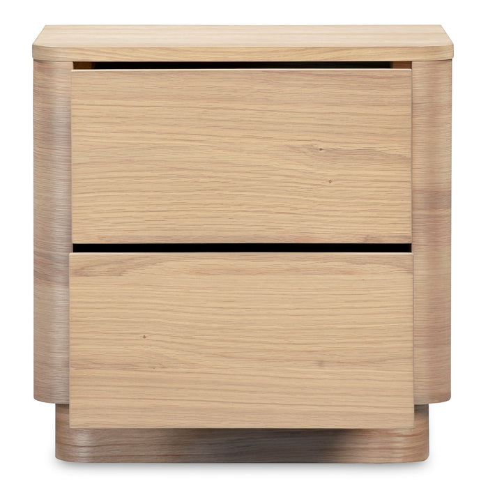 Round Off Tall Nightstand
