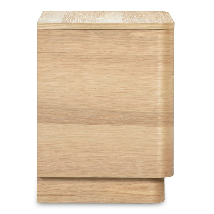 Round Off Tall Nightstand