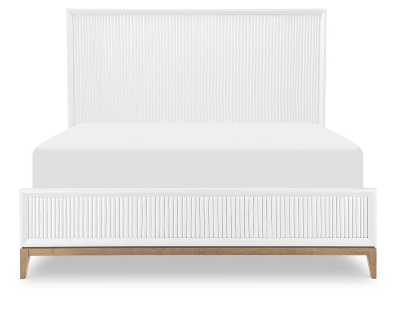 Melrose - Complete Sculpted Panel Bed