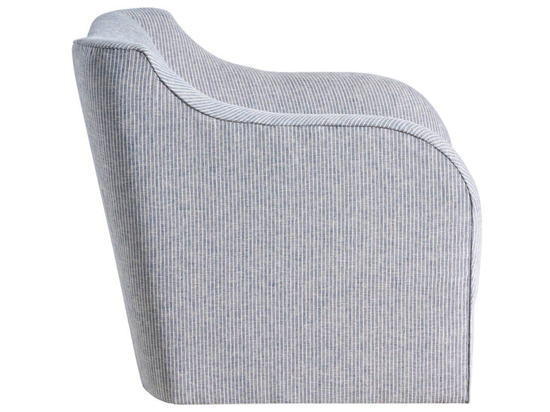Camille - Swivel Chair, Special Order - Light Blue