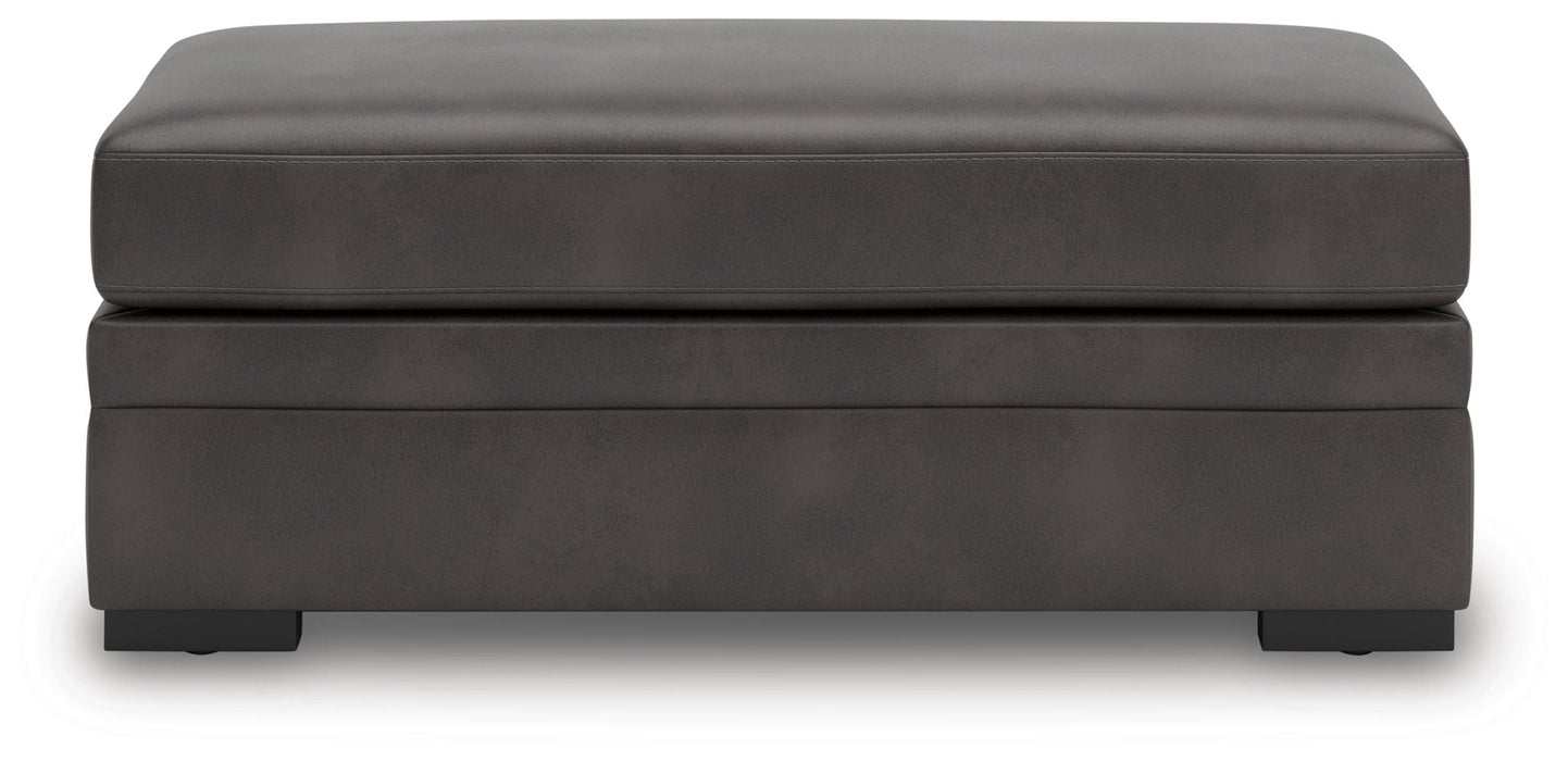 Lofton-Pike - Oversized Accent Ottoman - Shadow