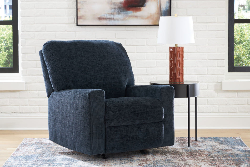Aviemore - Rocker Recliner - Fabric - Ink
