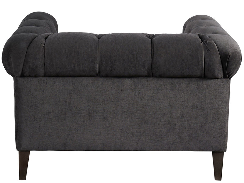 Modern Farmhouse Hugh Chair Dark Gray