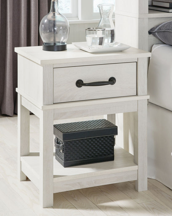 Dorrinson - One Drawer Night Stand - White