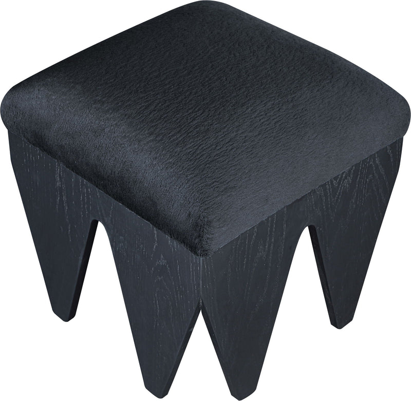 Altair - Fabric Bench - Black Base